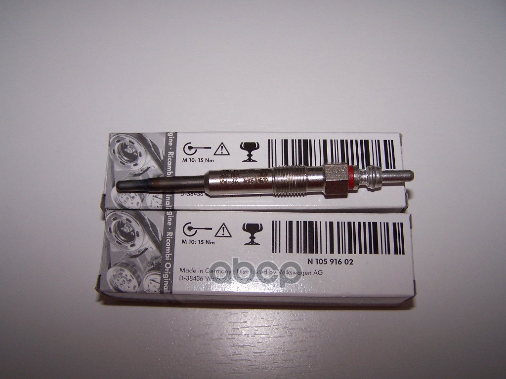 Свеча накаливания VAG N 105 916 02 VAG арт. N 105 916 02