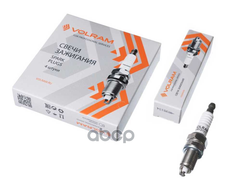 Свеча зажигания CHEVROLET AVEO 1.2 08-/SPARK 1.0-1.2 10-, FIAT, LANCIA, VOLRAM арт. VR12127
