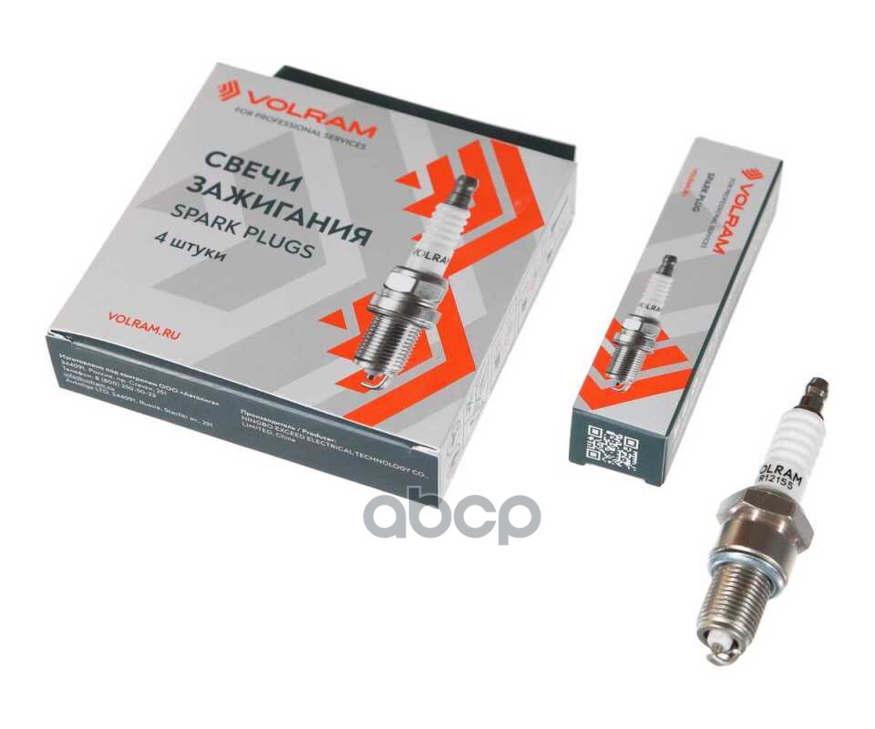 Свеча зажигания RENAULT MEGANE 2.0 96-03, MITSUBISHI L300 1.6-2.0 80-04 VOLRAM арт. VR12155