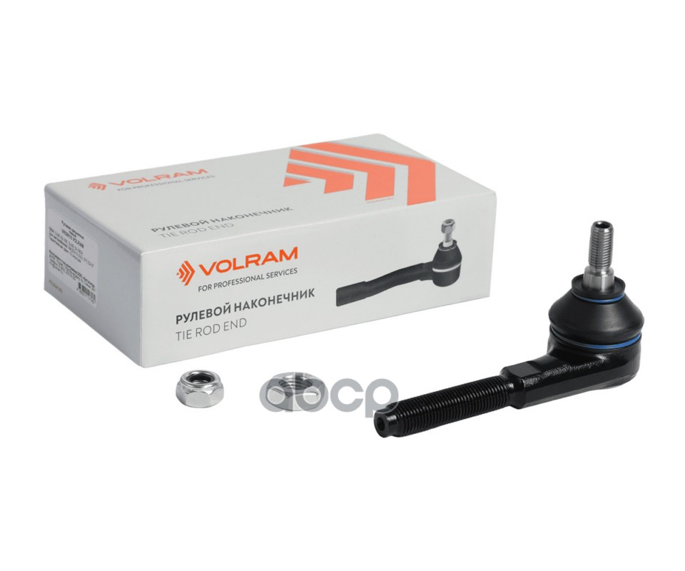 НАКОНЕЧНИК РУЛЕВОЙ CITROEN C4 (LA, LC) 04- PEUGEOT 206 98-13, 307 00-09 ЛЕВЫЙ VOLRAM арт. VR39528