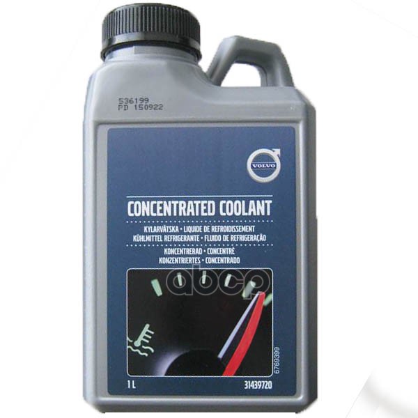 Антифриз VOLVO Concentrated Coolant концентрат 1 л 31 439 720 VOLVO арт. 31 439 720