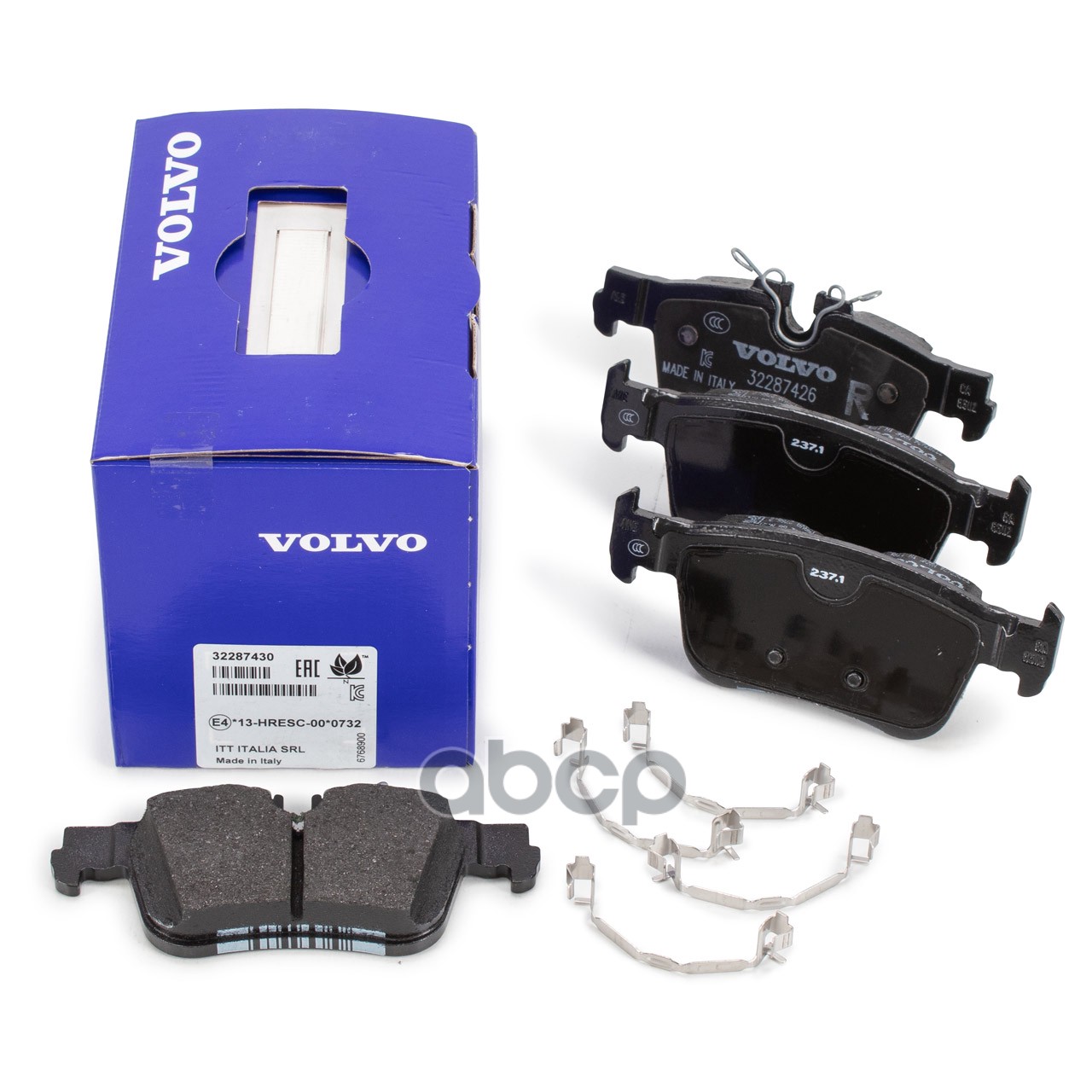 Колодки Тормозные Дисковые Задние, S60(19-), S90, V90(17-), V60(2019-), V60 Xc(19-), V90 Xc, Xc60(18-) VOLVO арт. 32287430