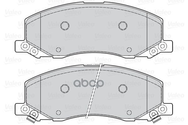 Колодки Тормозные | Перед | Valeo арт. 302119