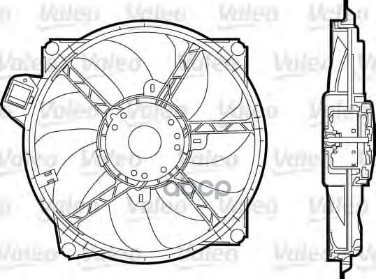 Вентилятор Радиатора Valeo арт. 696376