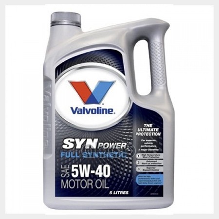 Valvoline МОТОРНОЕ МАСЛО VALVOLINE SYNPOWER SAE 5W-40 (5Л) 872382