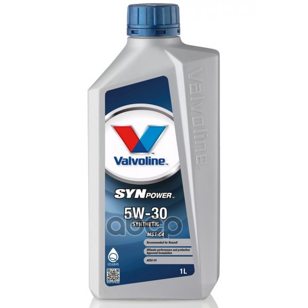 Valvoline Масло моторное синтетическое SynPower MST C4 5W30 1л