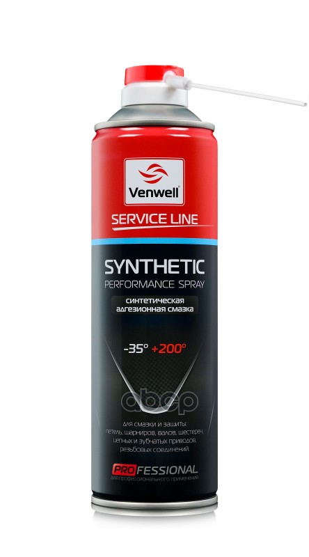 Смазка SYNTHETIC Performance Spray адгезионная 150 мл Venwell VW-SL-018RU Venwell арт. VW-SL-018RU