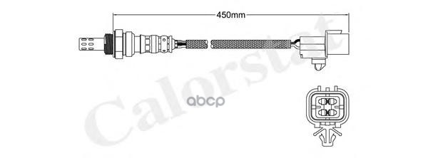 Датчик Кислородный (Лямбда-Зонд) Ls140511 Vernet арт. LS140511