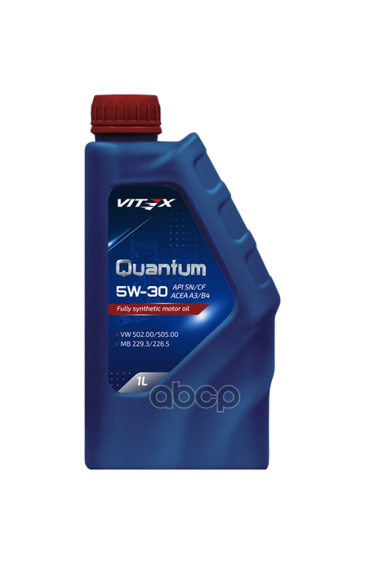 Vitex Масло Vitex Quantum 5W30 Api Sn/Cf Моторное Синт (1Л) Vitex V302001