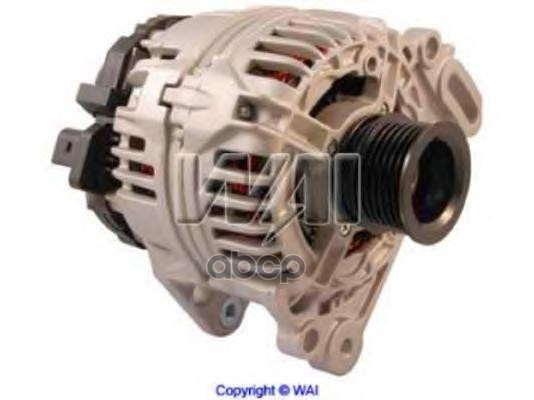 Генератор (Новый) Seat Alhambra  Arosa  Cordoba  Ibiza  Skoda Fabia  Rommster  Vw Fox  Polo  Sharan WAI арт. 21480n