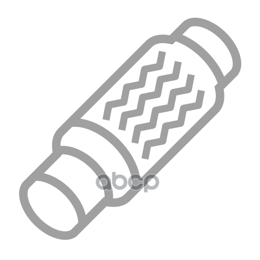 Гофра Глушителя (Виброкомпенсатор) Interlock D 50.5 X L 250 Мм, Weso H1-681 WESO арт. H1-681