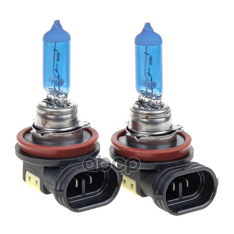 Лампа 12V H8 35W Pgj19-1 Wolfram Sky Blue White Light 2 Шт. Duobox 29218Sb WOLFRAM арт. 29218SB