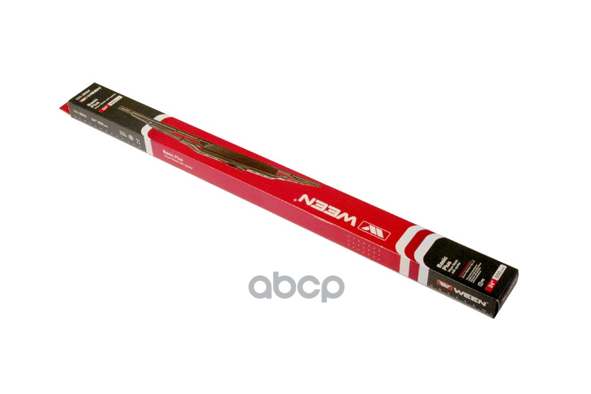 Щётки стеклоочистителя  каркасные со спойлером 24/600mm Универсальная  адаптер крючок Ween арт. 100-2024