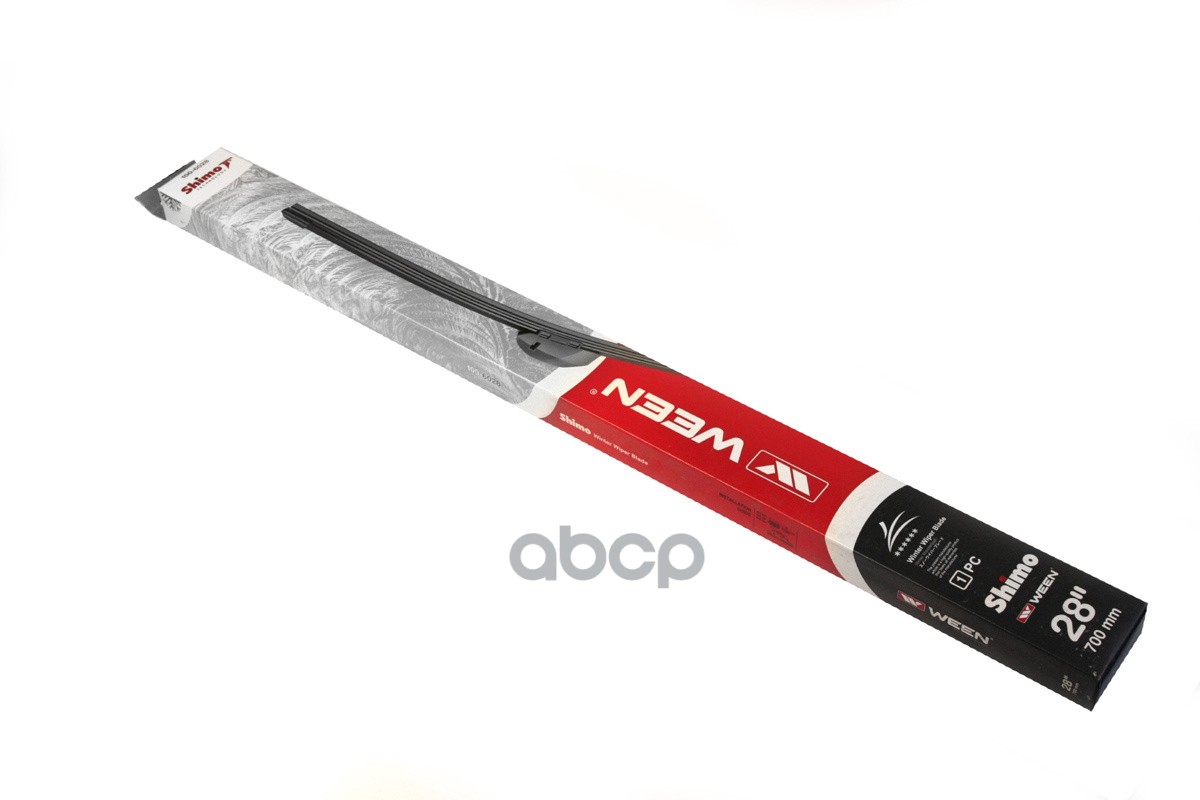 Щётки стеклоочистителя  бескаркасные  всепогодные 28/700mm Универсальная  адаптер крючок Ween арт. 100-6028