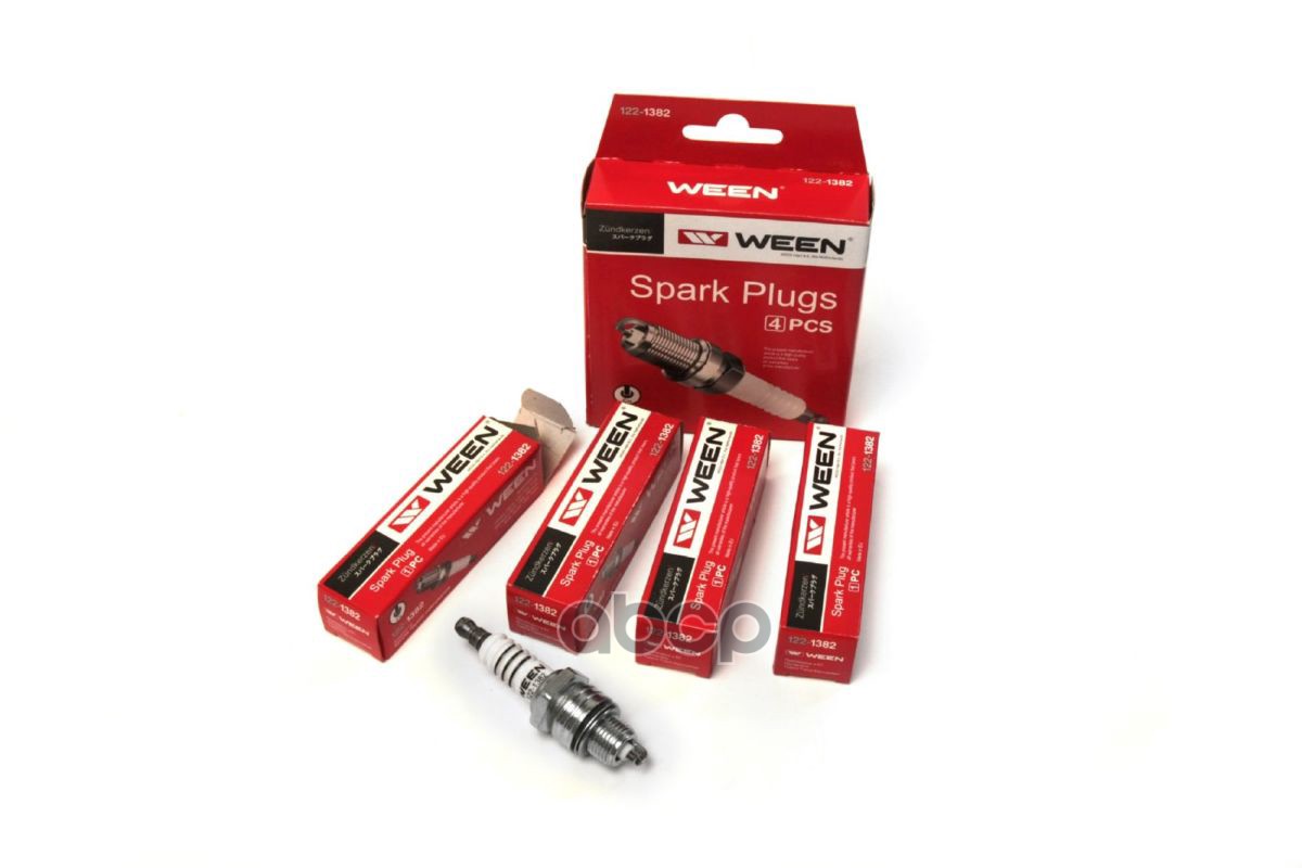 Свеча зажигания  дв. ZMZ 402 GAZ Gazelle  Sobol  Volga  CITROEN  DACIA  FIAT  FORD  MERCEDES-BENZ  O Ween арт. 122-1382