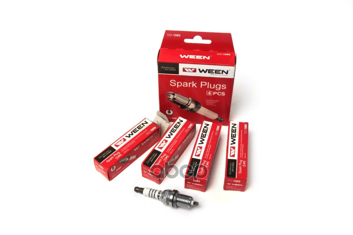 Свеча зажигания DODGE  HONDA  HYUNDAI  JEEP  KIA  MAZDA  OPEL  SUZUKI Ween арт. 122-1389