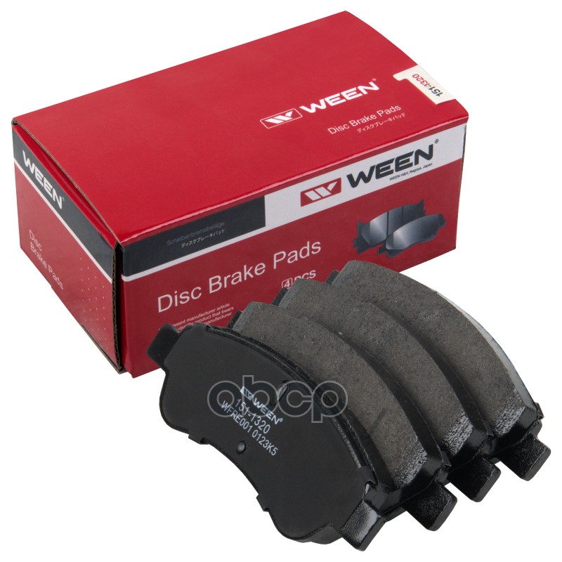 Тормозные колодки дисковые передние CITRO?N Berlingo (MF)  C2 (JM)  C3 I/II/III   C3 Picasso  C4 I ( Ween арт. 151-1320