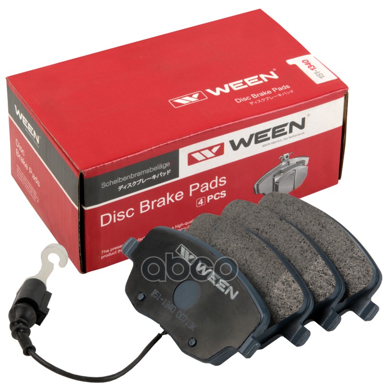 Тормозные Колодки Дисковые Передние Seat Ibiza Iii (6K1), Ibiza Iv (6L1), Skoda Fabia, Ween 151-1340 Ween арт. 151-1340