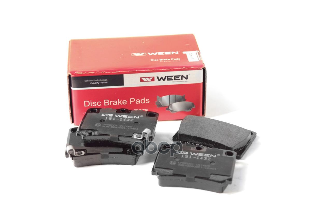 Тормозные колодки дисковые задние MITSUBISHI Pajero II/III  Pajero Sport I/II Ween арт. 151-1432