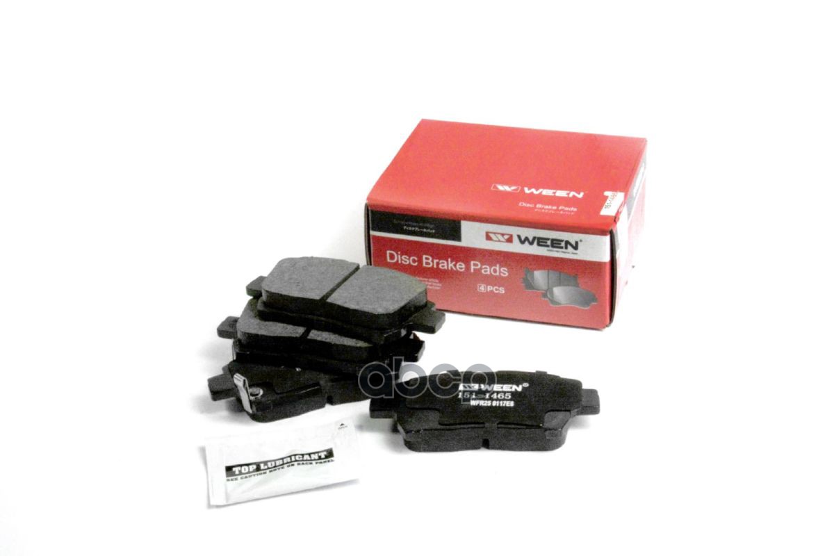 Тормозные колодки дисковые передние TOYOTA Corolla (E120)  Celica  Prius  Yaris  Echo Ween арт. 151-1465