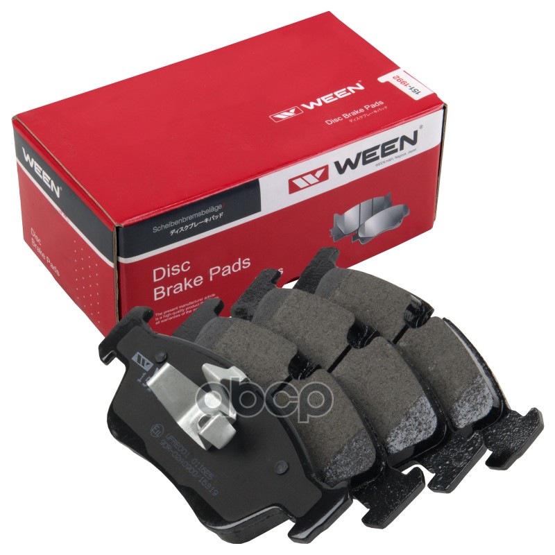 Тормозные Колодки Дисковые Передние Bmw 1 (E81,E82,E87,E88), 3 (E90) Ween 151-1992 Ween арт. 151-1992