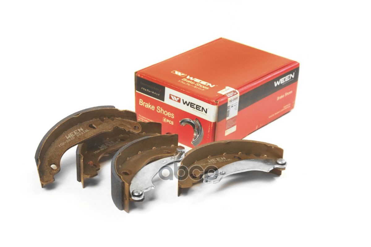 Колодки Барабанные (180X42) Renault Logan, Clio Ii, Symbol Ii, Dacia Logan, S Ween 152-2020 Ween арт. 152-2020