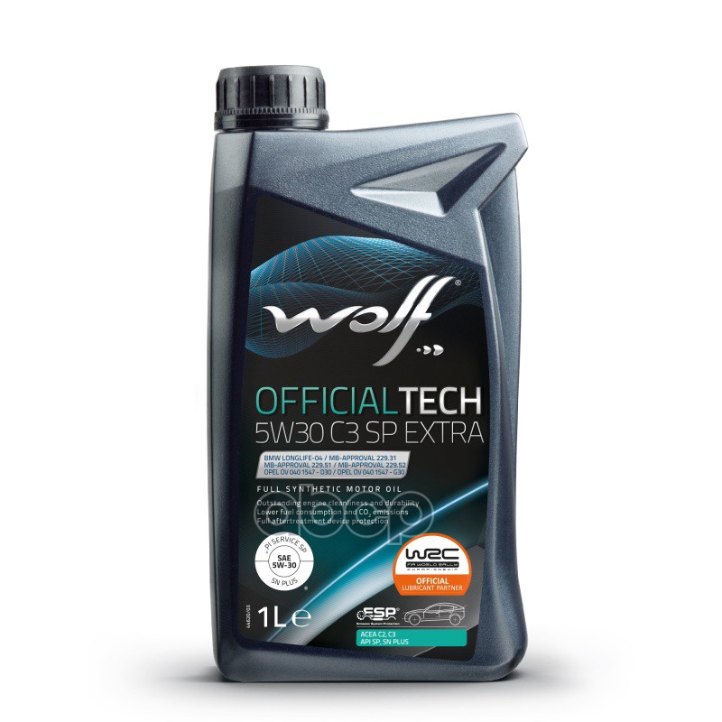 Wolf Масло моторное синтетическое OFFICIALTECH SP EXTRA 5W30 SP, C2/C3 1л
