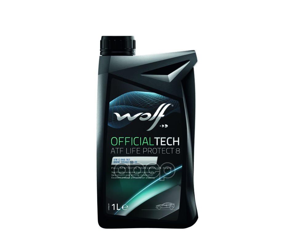 Масло трансмиссионное синтетическое OFFICIALTECH ATF LIFE PROTECT 8 1л Wolf арт. 8326479