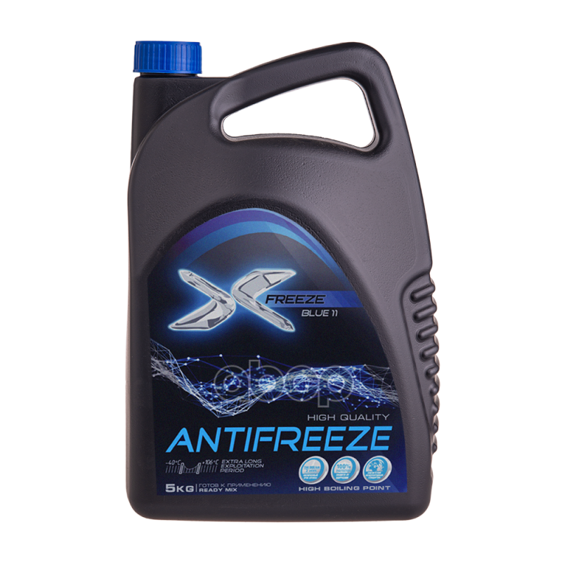 Антифриз готовый синий G11 5л X-FREEZE арт. 430206066
