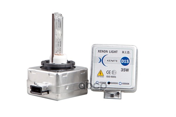 Лампа ксеноновая головного света D1S PK32d-2 4300K Standart 85V 35W картон 1шт Xenite арт. 1004066