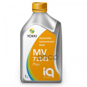 Масло трансмиссионное синтетическое IQ ATF MV 71141 plus 1л YOKKI арт. YCA091001P