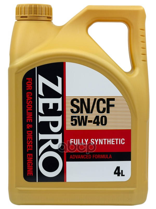ZEPRO Масло моторное ZEPRO F-S SN/CF 5W-40 4л 30011333-004