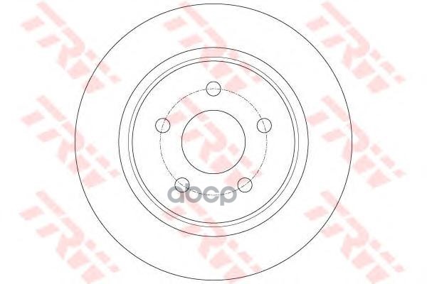 Диск Тормозной Задний Ford C-Max,Kuga,Transit Connect Zf Russia Df6150 Zfr ZF Russia арт. DF6150 ZFR