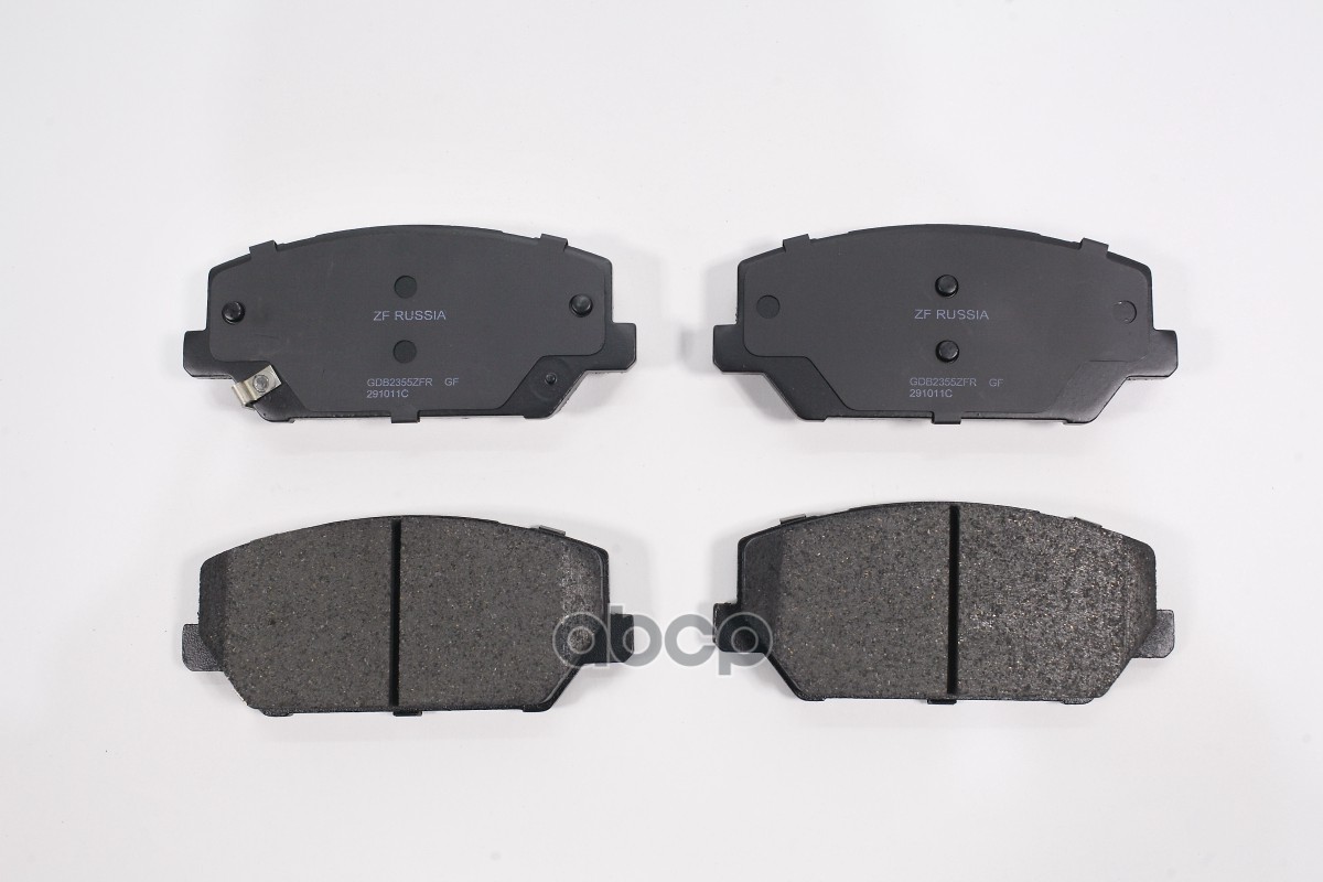 Колодки тормозные ZF Russia GDB2355ZFR ZF Russia арт. GDB2355ZFR