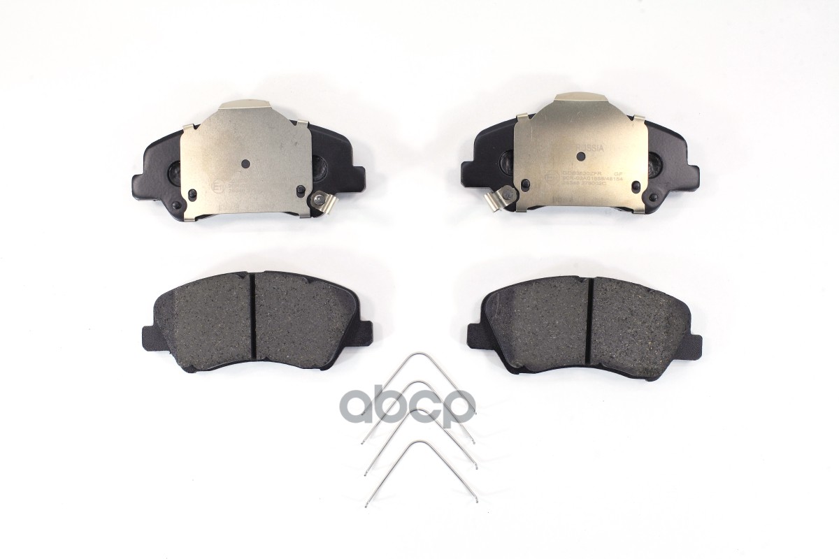 Колодки тормозные дисковые(аналог TRW GDB3630) GDB3630ZFR ZF Russia арт. GDB3630ZFR