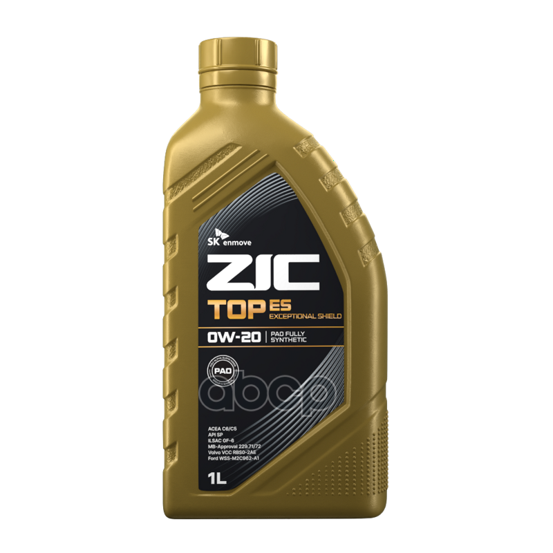 ZIC Масло моторное ZIC TOP ES 0W-20 синтетическое 1 л 132045