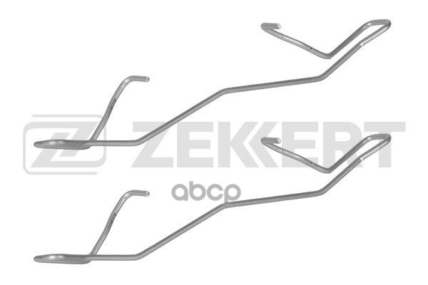Комплект установочный перед. торм. колодок Honda Accord VII-VIII 03-  Renault Duster 11-  Kaptur 16- Zekkert арт. br-1457