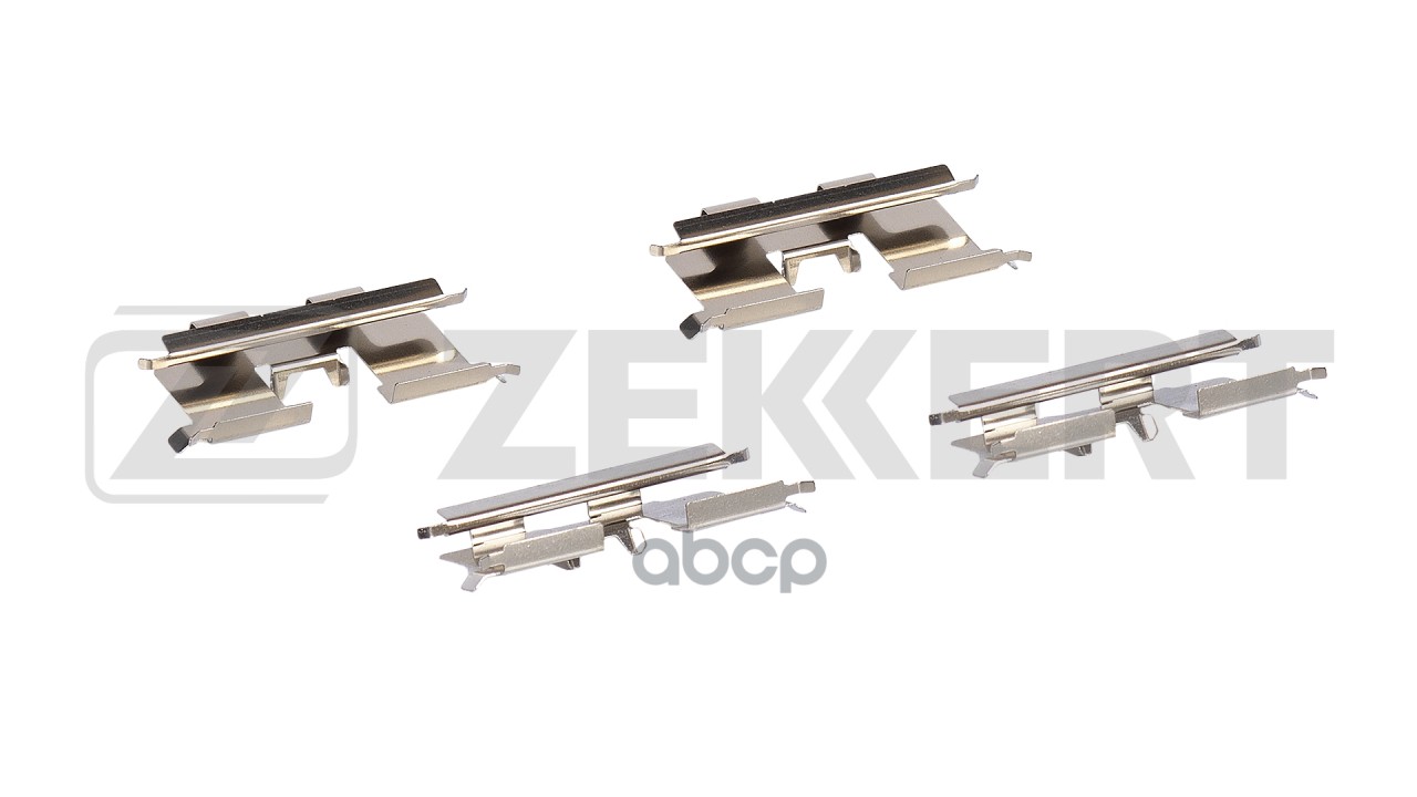 Комплект установочный задн. торм. колодок Kia Sportage II 04-  Hyundai Santa Fe 01-  Sonata IV 98- Zekkert арт. br-1476