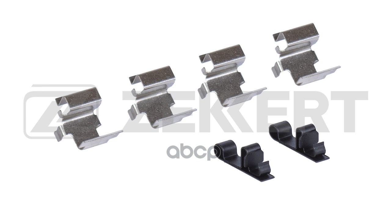 Комплект установочный перед./задн. торм. колодок Mitsubishi Outlander II 06-  Lancer VIII 07-  ASX 1 Zekkert арт. br-1477