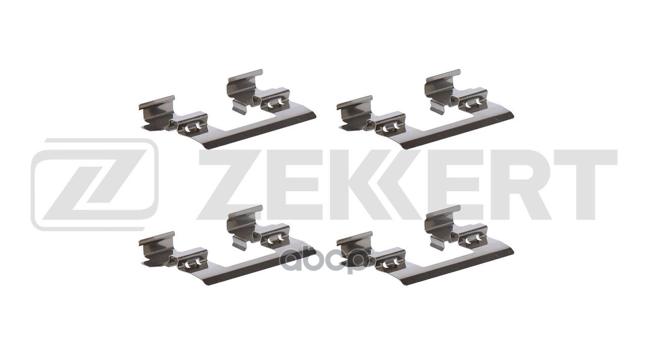 Комплект установочный перед. торм. колодок Nissan Qashqai (_J10_) 07-  X-Trail (T31) 07- Zekkert арт. br-1487