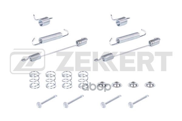Комплект установочный зад. торм. колодок Renault Logan 04-  Sandero 09-  Peugeot 206 98-  Fiat Punto Zekkert арт. br-3259