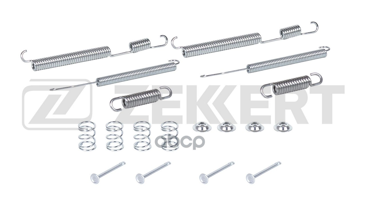 Комплект установочный задн. торм. колодок Mitsubishi Lancer VI - VIII 89-  Subaru Forester (SF  SG) Zekkert арт. br-3333