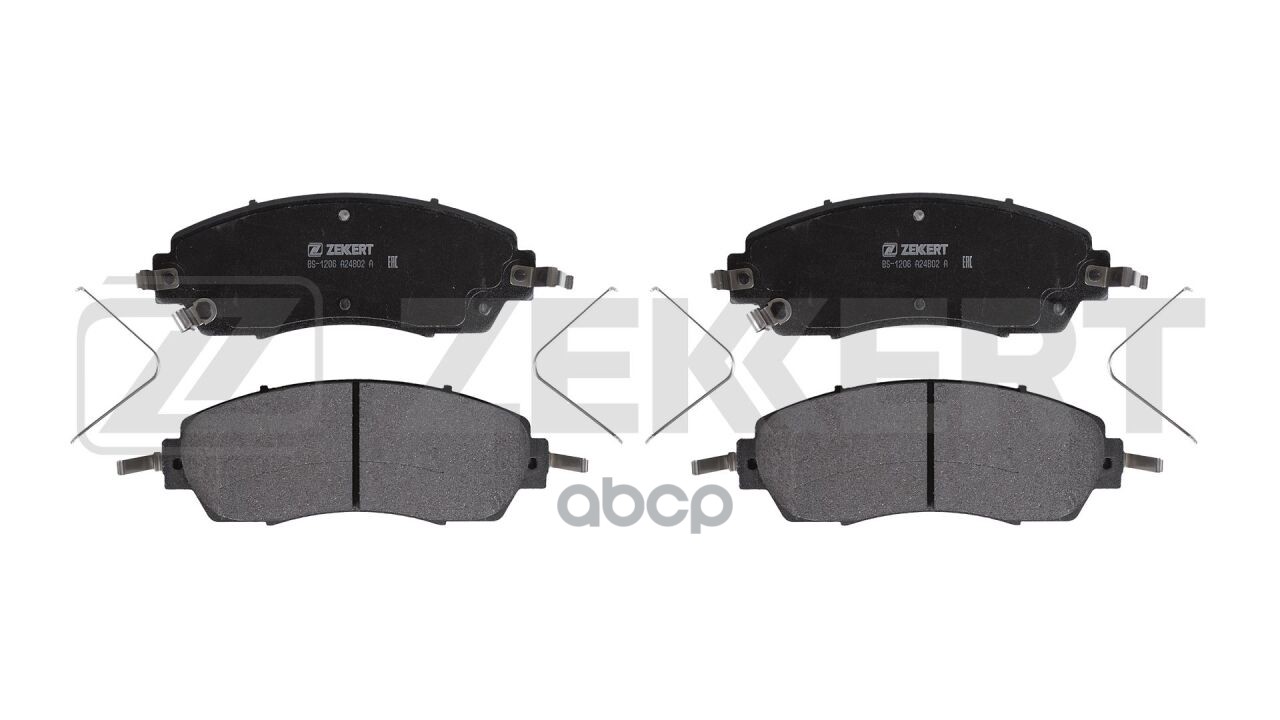 Колодки тормозные дисковые передн. Changan CS75 Plus 22- Zekkert арт. bs-1206