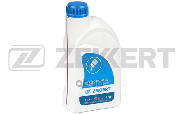 Антифриз готовый красный G12 1 кг Zekkert арт. fk-1210r