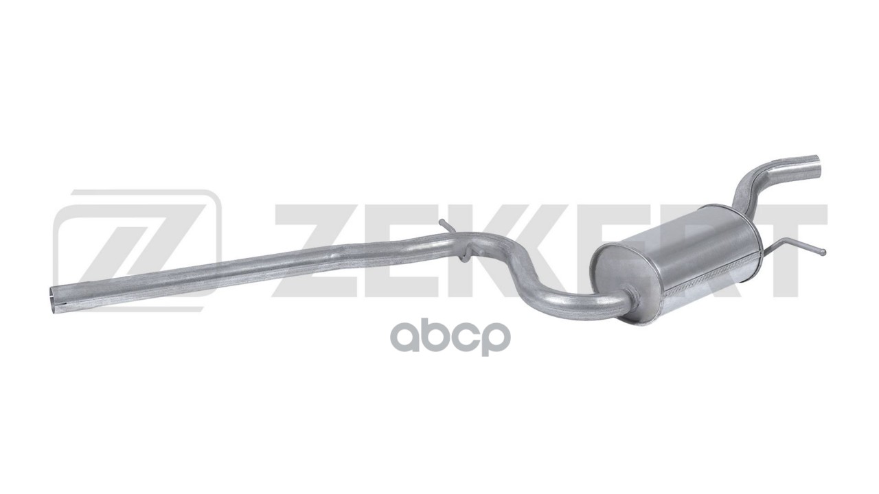 Глушитель дополнительный VW Golf V VI 07-  Jetta III 05-  Skoda Octavia (1Z3  1Z5) 04- Zekkert арт. ga-2118a