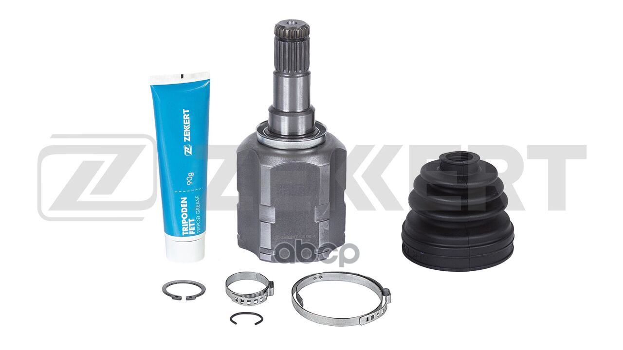 ШРУС внутрен. лев. Toyota Corolla (E120) 01-  Corolla Verso (R10) 04-  Matrix (E130) 02- Zekkert арт. gs-5380