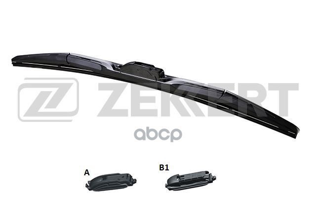 Щетка стеклоочистителя гибридная 380 мм - 15 дюймов Zekkert арт. hw-3801