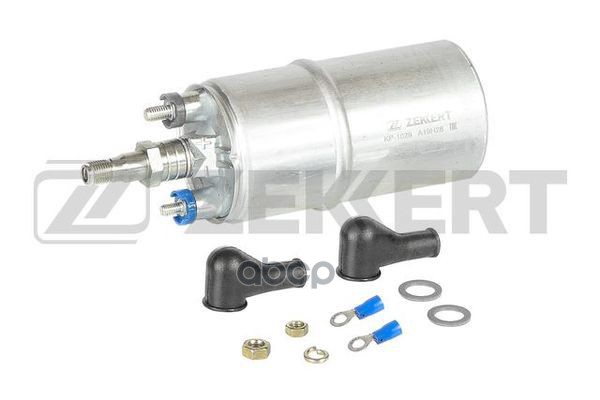 Насос топливный электрический (6 bar) VW Golf II 83-  Jetta II 84-  Passat 88-  Audi 80 91-  100 82- Zekkert арт. kp-1029