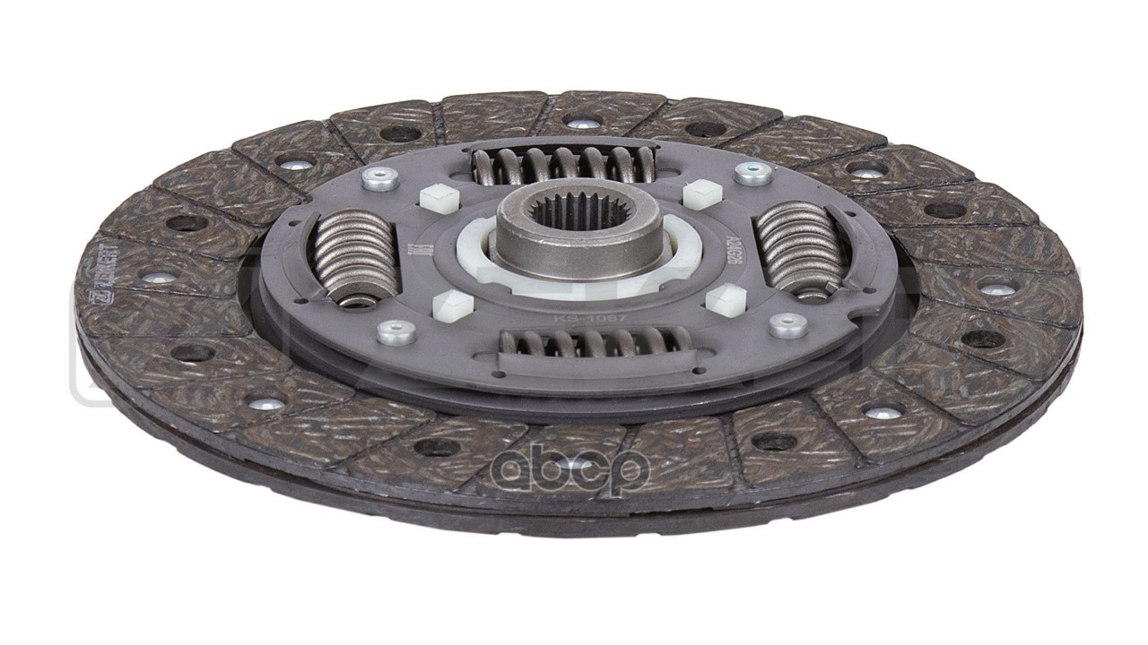 Диск сцепления Opel Vectra A 88-  Ascona C 81-  Kadett D E 81-  Daewoo Nexia 95-  Lanos (KLAT) 97- Zekkert арт. ks-1087