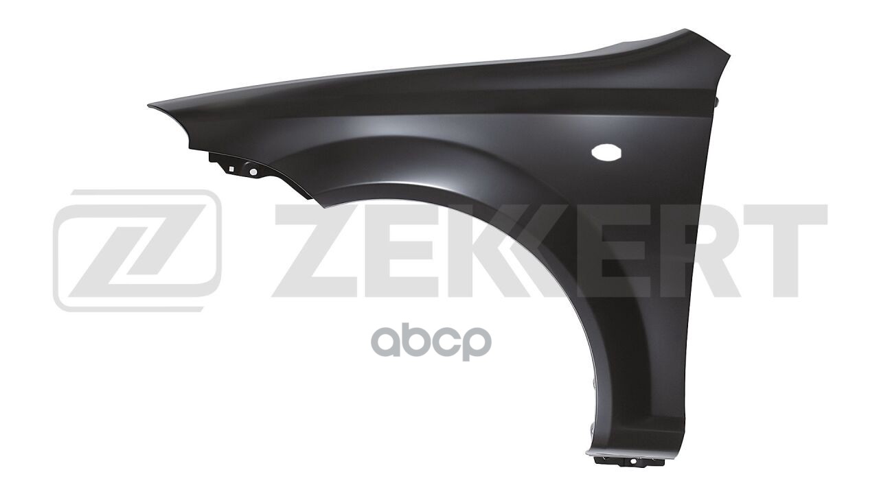 Крыло переднее левое Chevrolet Lacetti (J200) 05-  Daewoo Lacetti (KLAN) 04- с отв. под повторитель Zekkert арт. kt-1013